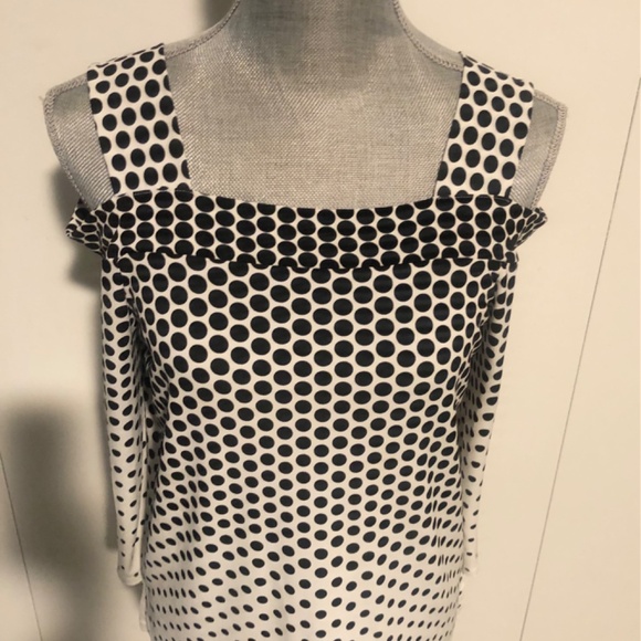 🕕 CHICOS BRAND NAME LIKE NEW BEAUTIFUL TOP SIZE 0 - Picture 2 of 10